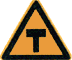 T型交叉标志